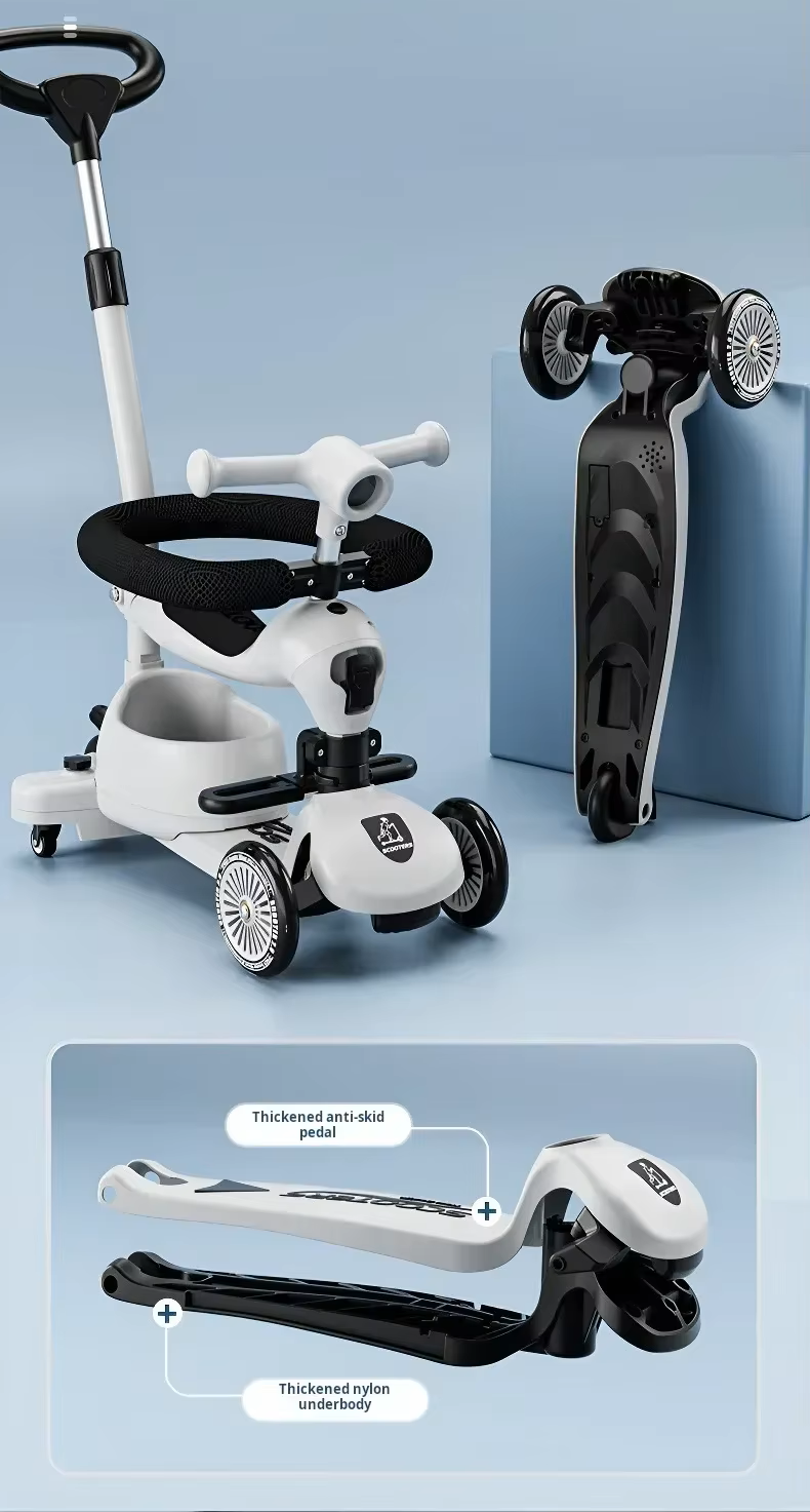 3-in-1 Evolutionary Scooter | Tricycle &amp; Balance Bike