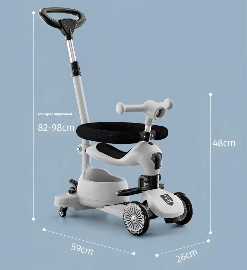 3-in-1 Evolutionary Scooter | Tricycle &amp; Balance Bike